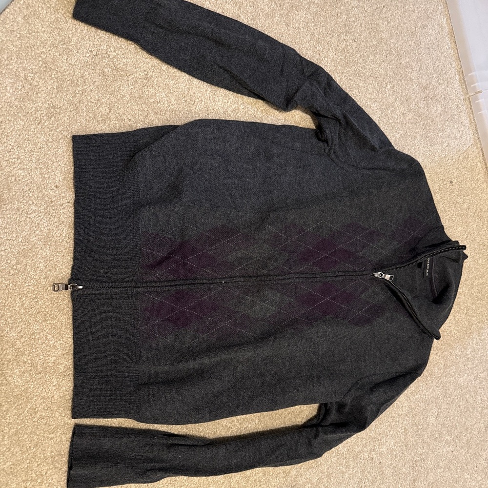 Banana republic men’s small cardigan zip up